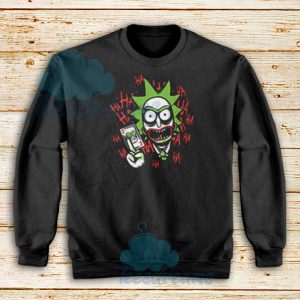 Rick And Morty Joker Sweatshirt Tv Series S-3XL
