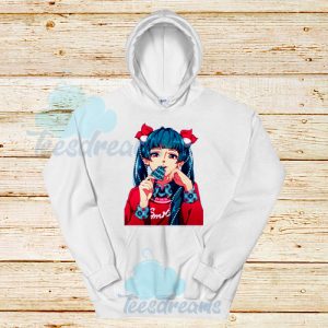 A Cute Anime Girl Hoodie For Unisex - teesdreams.com