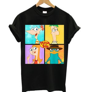 Phineas And Ferb Character T-Shirt