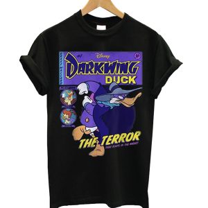Disney Darkwing Duck Black T-Shirt