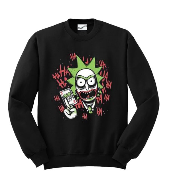 Rick and Morty Joker Sweatshirt